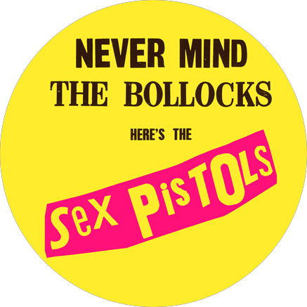 Chapa Sex Pistols Never Mind The Bollocks