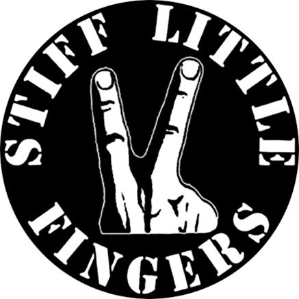 Imán Stiff Little Fingers Logo