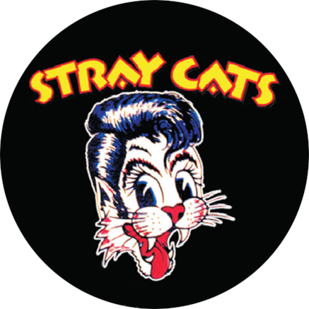 Imán Stray Cats Logo