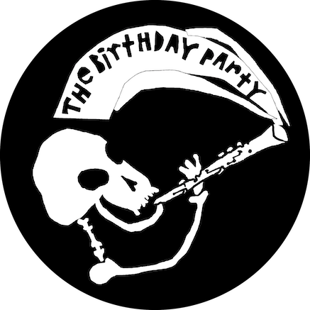 Imán The Birthday Party Logo