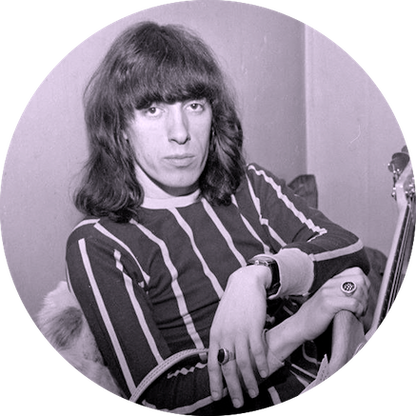 Chapa The Rolling Stones Bill Wyman