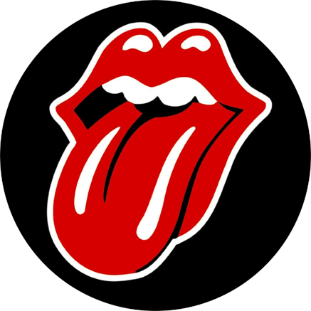 Chapa The Rolling Stones Logo