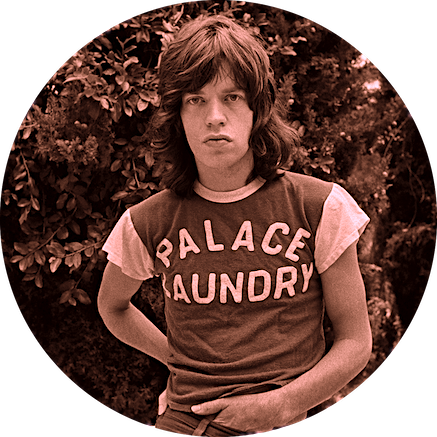 Chapa The Rolling Stones Mick Jagger