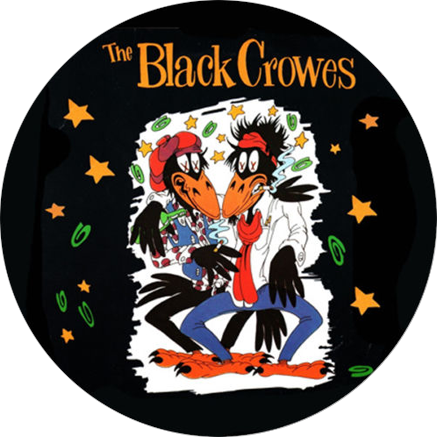 Imán The Black Crowes Logo