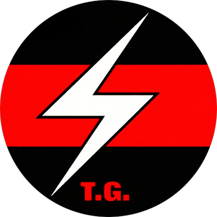 Imán Throbbing Gristle Logo